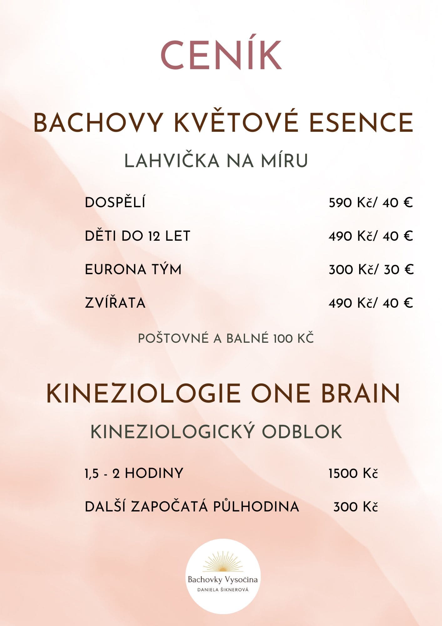 Bachovy esence na míru